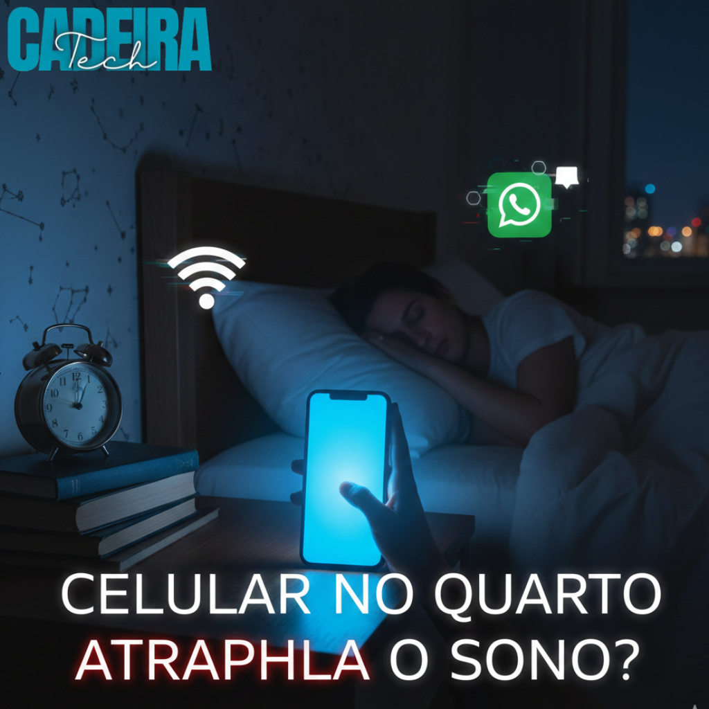 celular atrapalha o sono
